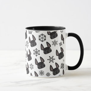 Caneca Boletim Francês Wonderland Mug Black