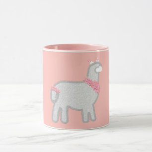 Caneca Bolhas do partido Cute Alpaca Fiesta