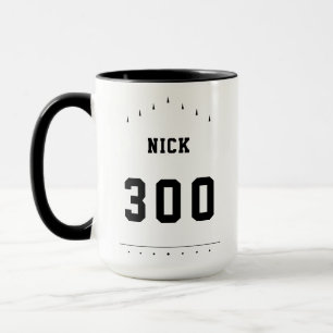 Caneca Boliches Personalizadas de Texto Personalizadas