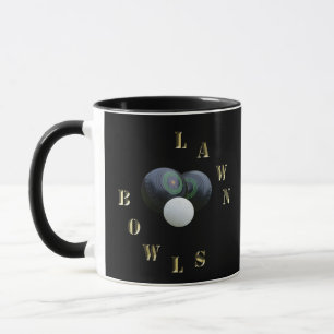 Caneca Bolinhos de café pretos