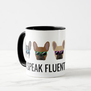 Caneca Bolinhos Franceses Engraçados Falo Fluent French