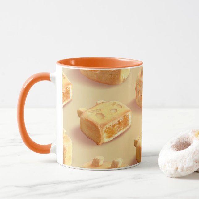 Caneca Bolo de abacaxi (Com Donut)