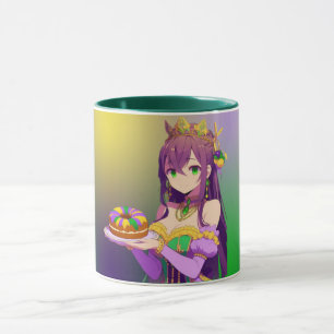Caneca Bolo Rei Anime Mardi Gras