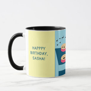 Caneca Bolos Esperando - Hora do Recheio: Aniversário