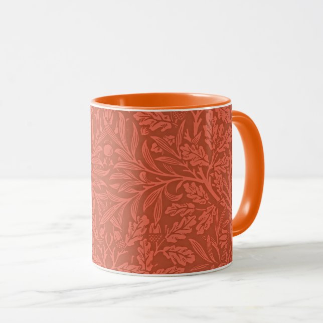 Caneca Bolotas e Folhas de Carvalho por William Morris (Frente Esquerda)