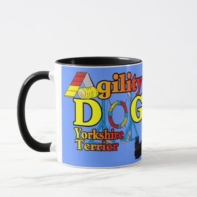 Caneca Bolsas de Agilidade Yorkshire_Terrier (Esquerda)