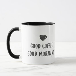 Caneca Bom Café Bom Dia Mug