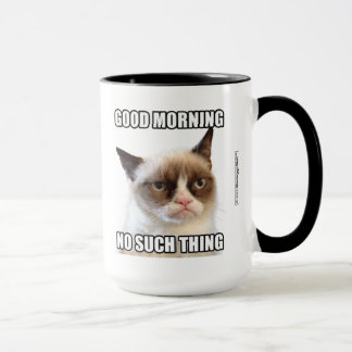 Caneca Bom Dia Do Gato Grumpy™ - Nada Assim