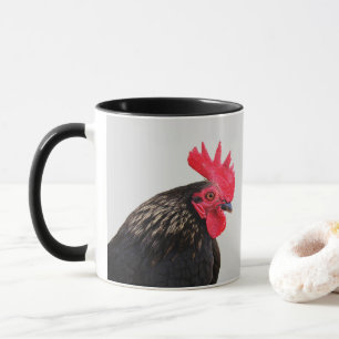 Caneca Bom Dia, Galo Negro!