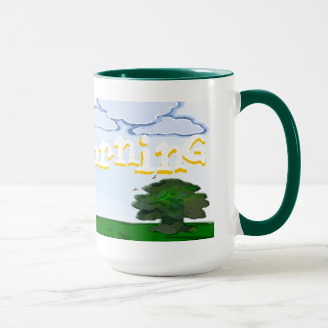 Caneca Bom dia, Mug (Direita)