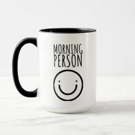 Caneca Bom Dia Pessoa Feliz Face Mug