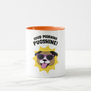 Caneca Bom Dia, Pugshine Mug