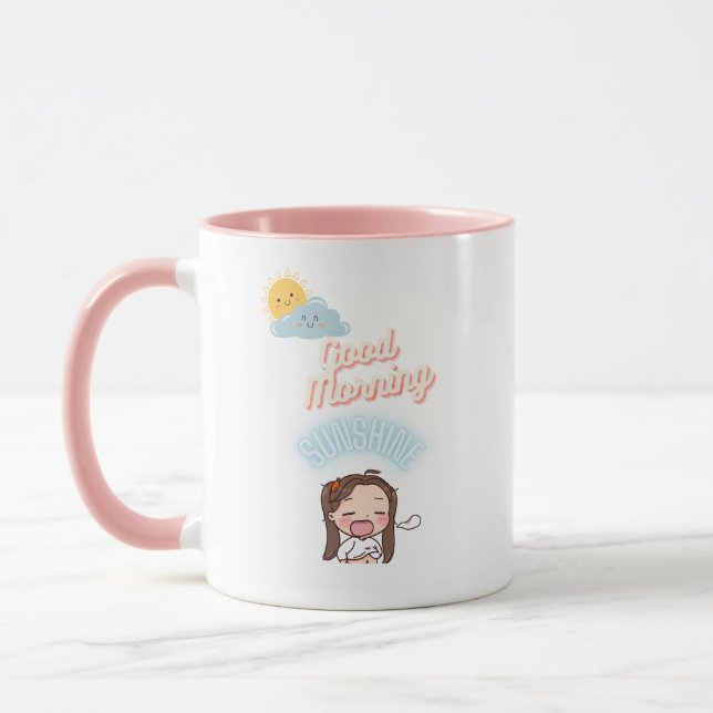 Caneca Bom dia, sol (Esquerda)