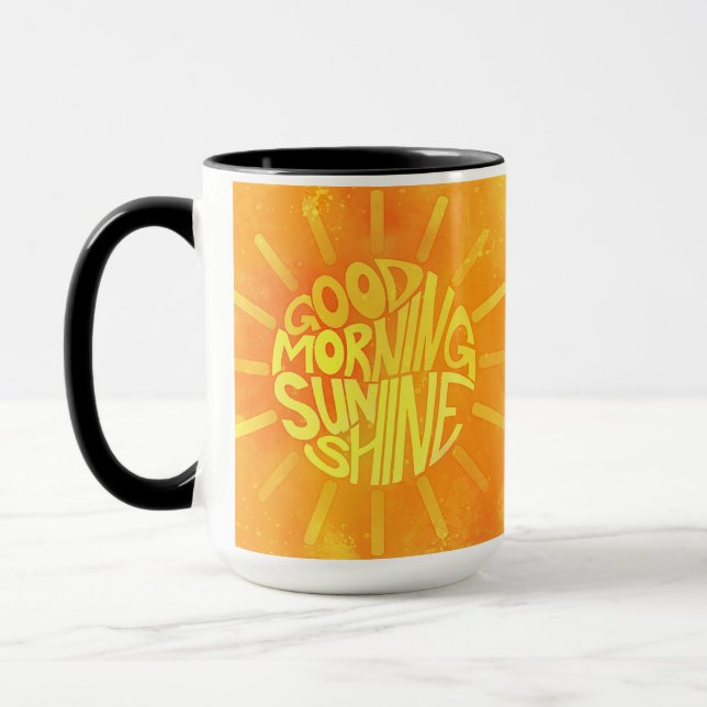Caneca Bom Dia, Sunshine! (Esquerda)