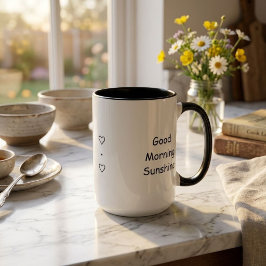Caneca Bom Dia Sunshine | Presente perfeito