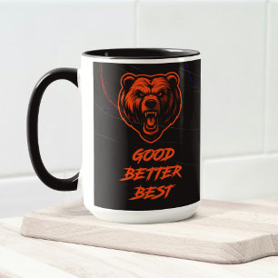 Caneca Bom Melhor Ótimo Nunca Deixe Descansar