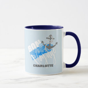 Caneca Bon Voyage Náutica Personalizada