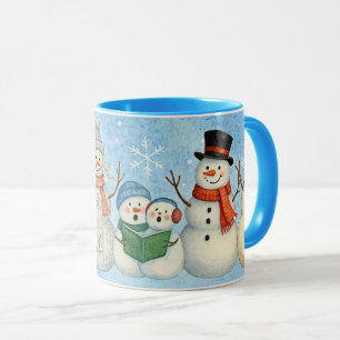 Caneca Bonecos de neve