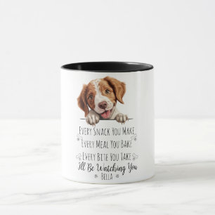 Caneca Bonita Brittany Spaniel Dog Engraçado