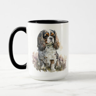 CANECA BONITA CAVALEIRA DE ÁGUA CHARLES SPANIEL
