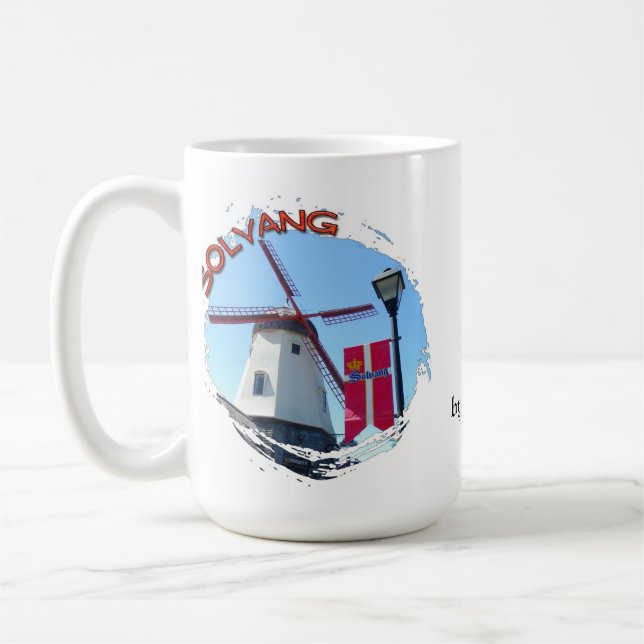 Caneca bonita de Solvang! (Esquerda)