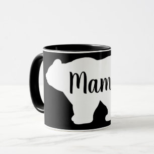 Caneca Bonita mãe urso design presente de dia de as mães