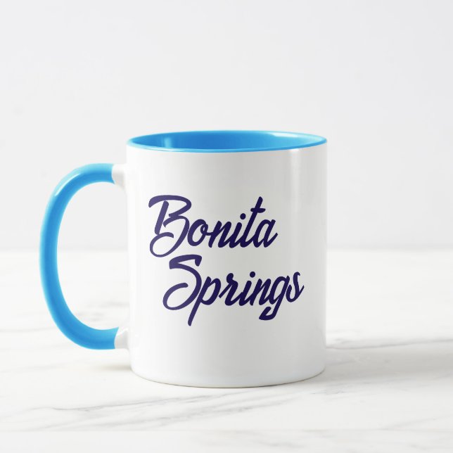 Caneca Bonita Springs Florida Coffee Mug (Esquerda)