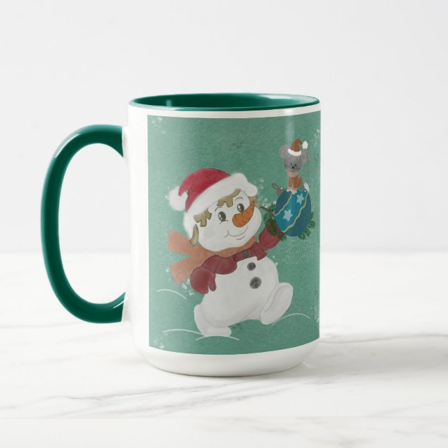 Caneca bonitão engraçado com coelhinhos fofos Mug (Esquerda)