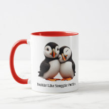 Bonitinho Como Puffins De Snugglin