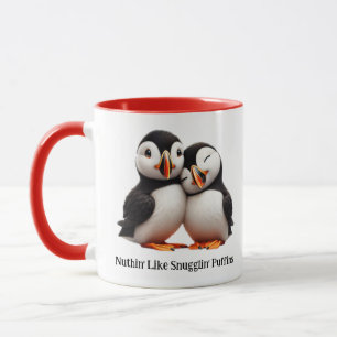 Caneca Bonitinho Como Puffins De Snugglin