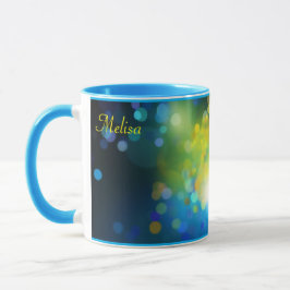 Caneca Bonito Azul É Meu Nome De Presente De Cor Favorito