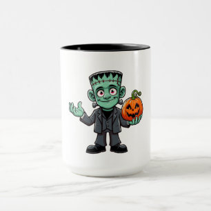 Caneca Bonito, caricatura do monstro do Frankenstein