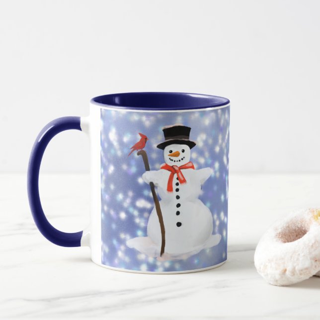 Caneca Bonito chocolate quente (Com Donut)