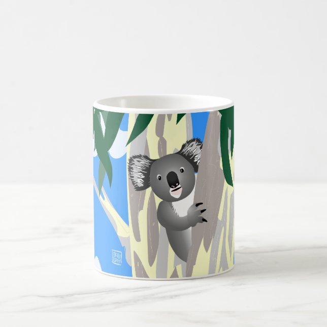Caneca bonito & curiosa de Naturescope do Koala (Centro)