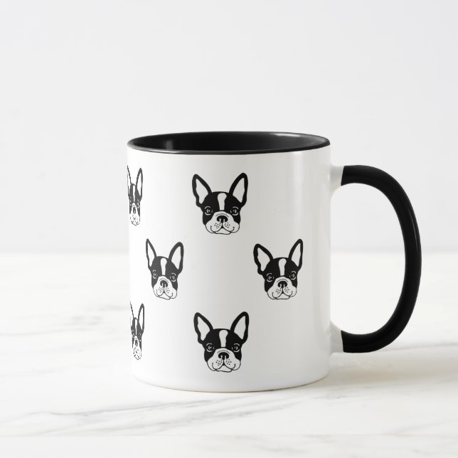 Caneca bonito do buldogue francês (Direita)