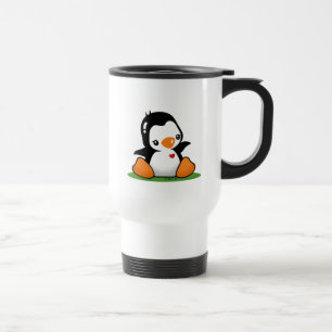 Caneca bonito do pinguim