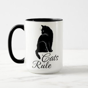Caneca Bonito Gato De Volta - Regra De Gatos