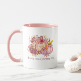 Caneca Bonito no outono a rosa: Whimsy e Spice