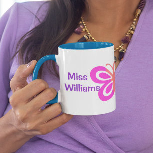 Caneca Bonito personagem, melhor dote de aspas de profess