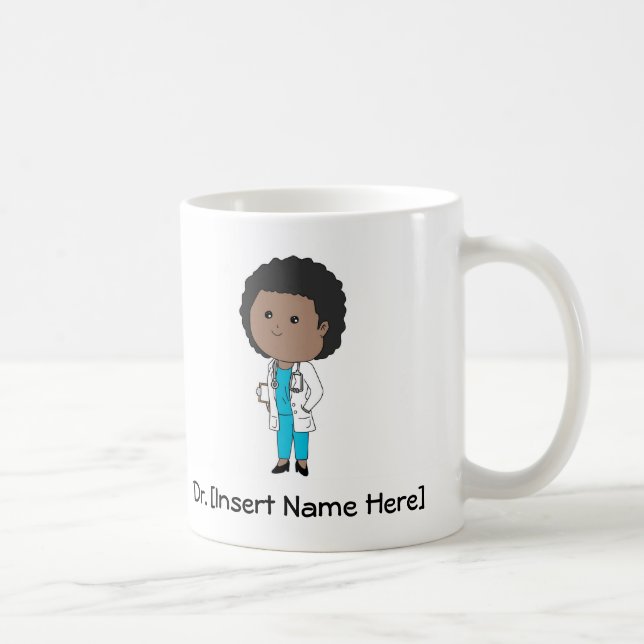 Caneca bonito personalizada da senhora doutor (Direita)
