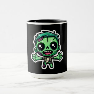 Caneca Bonito, zumbi de desenho animado