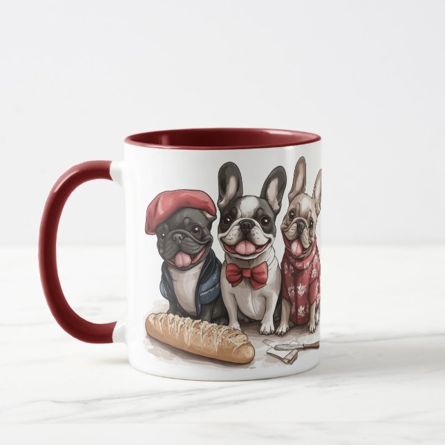 Caneca Bonjour French Bulldogs (Esquerda)
