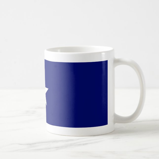 Caneca Bonnie da bandeira azul (Direita)