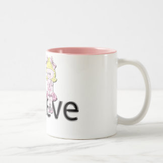 Caneca Bonnie da fita cor-de-rosa