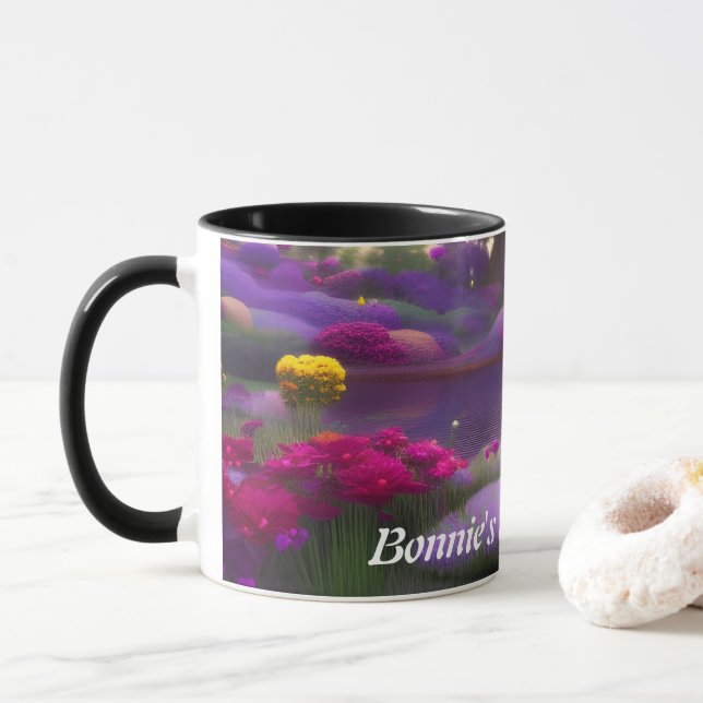 Caneca Bonnie's Morning Tea Personalizável (Com Donut)