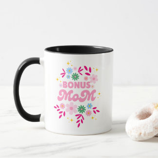 Caneca Bonus Mom giftful Design Typography