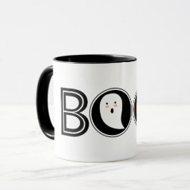 Caneca Boo! Mug de Café de Halloween