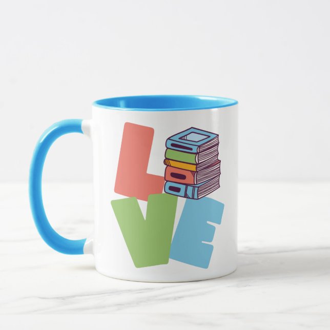 Caneca Book Love Mug (Esquerda)
