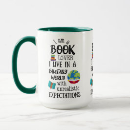 Caneca Book Lover Mug