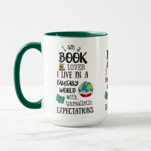 Caneca Book Lover Mug